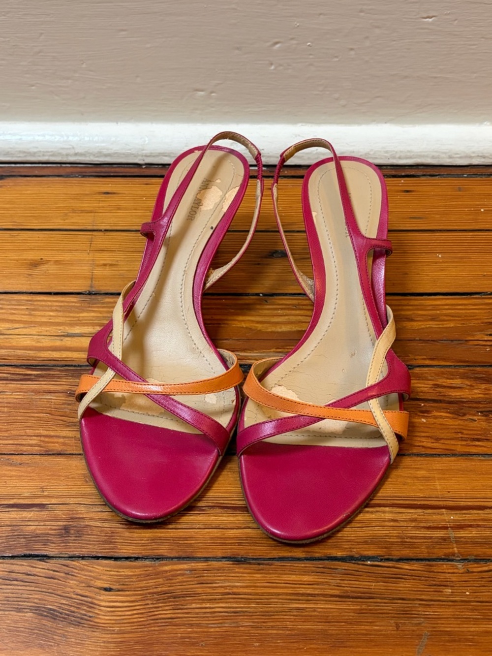 Ann Taylor strappy sandals size 8.5